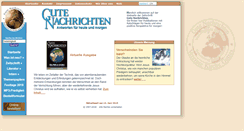 Desktop Screenshot of gutenachrichten.org